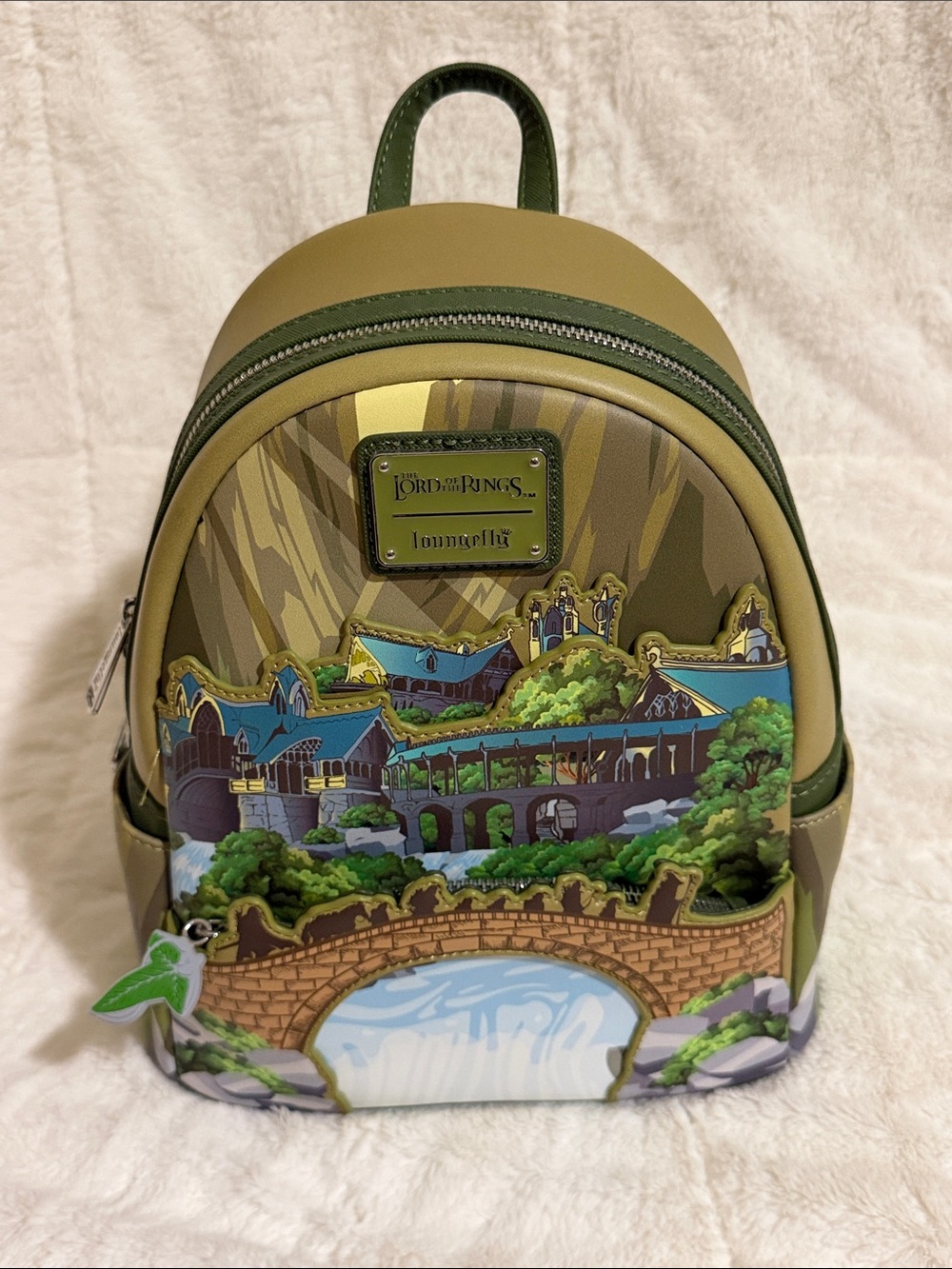 Loungefly Lord of the Rings Rivendell Mini Backpack